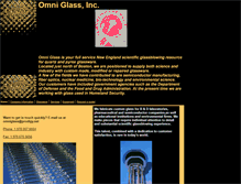Tablet Screenshot of omniglass.net